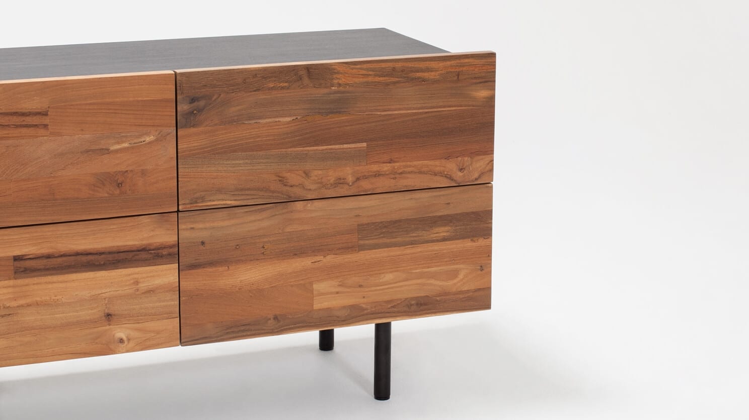 Reclaimed Teak Low Dresser D3 Home Modern Furniture San Diego