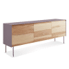 Blu dot clad online 3 door credenza