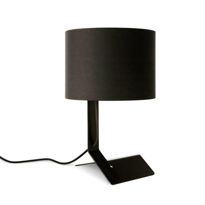 bender modern table lamp black