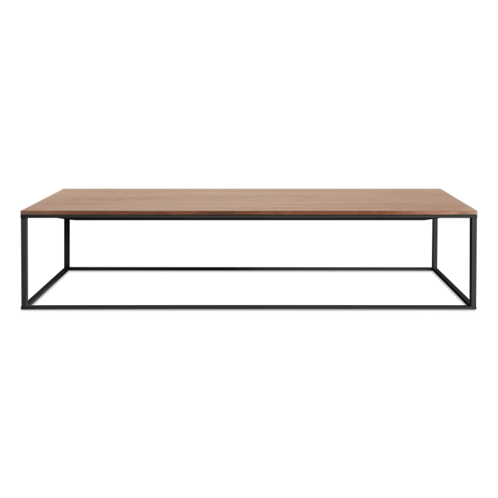 mn1 lcofbk wl minimalista large coffee table black walnut