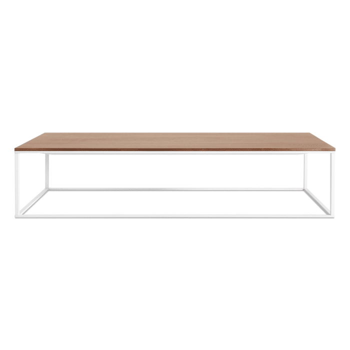 mn1 lcofwh wl minimalista large coffee table white walnut