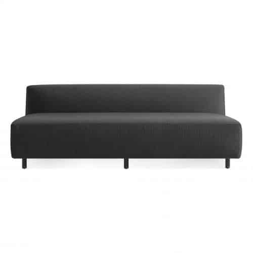 ny1 narmsf cl frontlow 9 yard armless sofa sunbrella coal