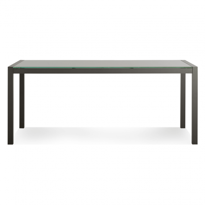 sk1 rctblec cb 9474 skiff rectangular outdoor table carbon