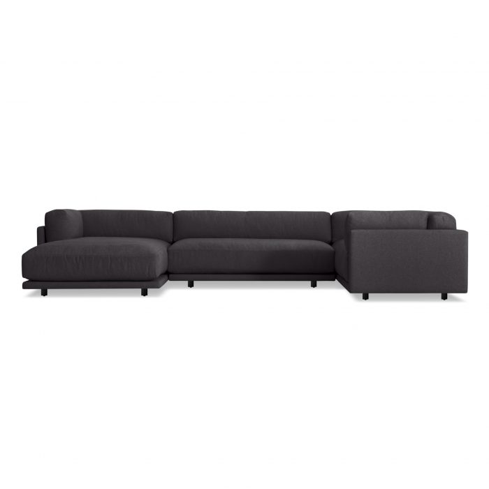 sn1 lacsec cl frontlow sunday l sectional sofa left arm chaise makada charcoal