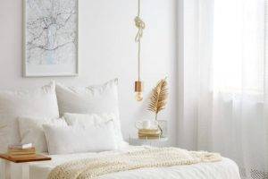 white bedroom