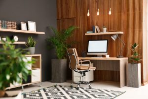 How do you set up a modern home office