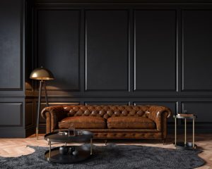 How do you maintain a leather couch?