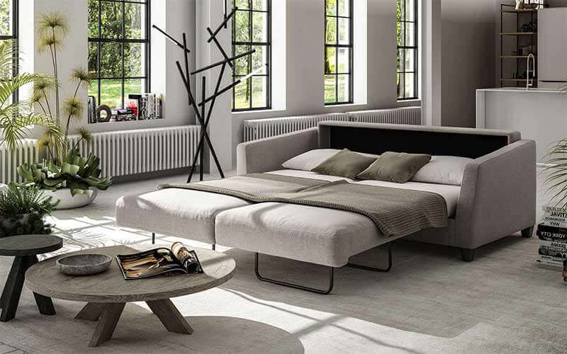 Luonto Monika Oliver Carbon Sofa Sleeper Hansen Interiors1