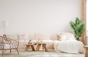 What color furniture is best for a small living room?
