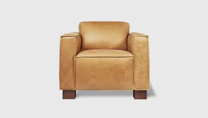 Gus 0116 CabotChair CanyonWhiskeyLeather Front 1c16a0f3 7f43 44bf 8c92 0a1c2f9864ab