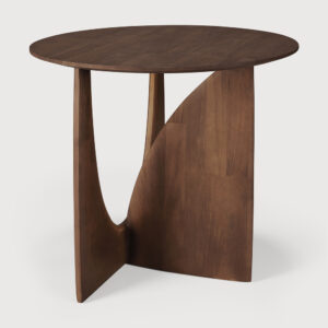 geometric side table