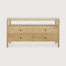 Ethnicraft oak spindle dresser sold at d3 home modern furniture