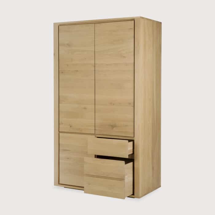 product ethnicraft shadow dresser drawers open