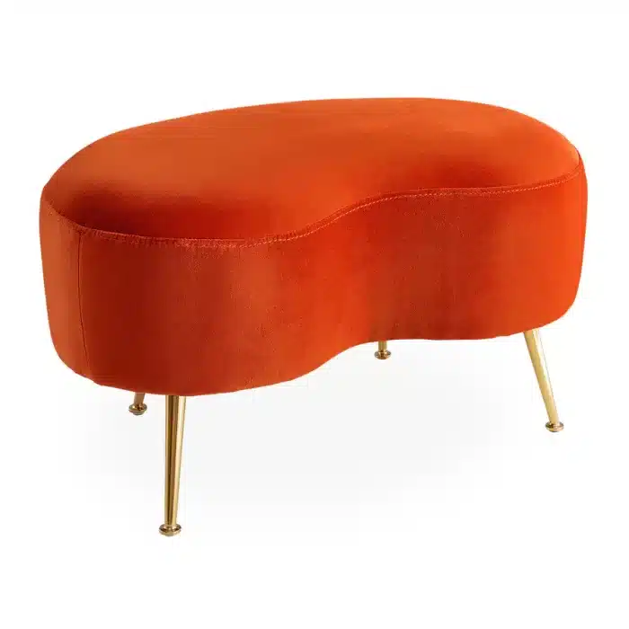 Kidney Ottoman Varese Persimmon img