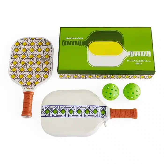 basketweave pickleball set a